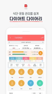 다이어트신 - 다이어트 식단, 운동, 다이어리 어플 android App screenshot 5